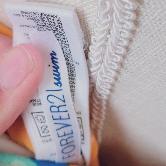 Forever 21 floral bikini size large - Picture 5 of 11